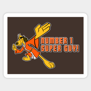 Hong Kong Phooey Number One Super Guy Sticker